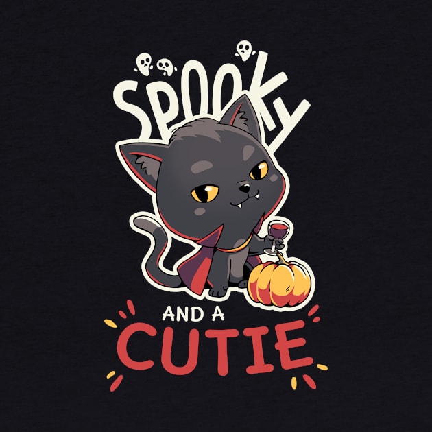 Spooky and a Cutie Black Cat by Geekydog